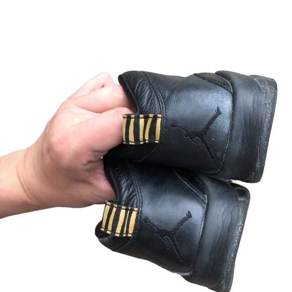 RARE 2015 Air Jordan 10 Retro New York City Size 7 Black - Picture 6 of 16